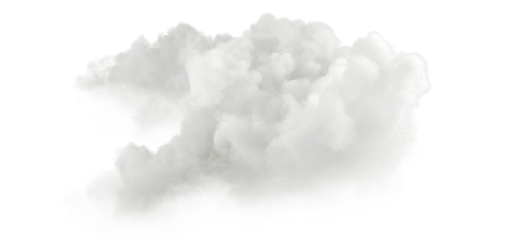 Isolate nature pure white clouds on transparent backgrounds 3d render png