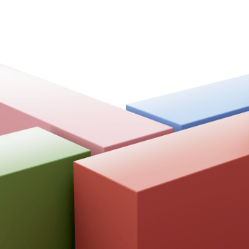 Pastel Geometric Shapes Rectangular Blocks Ideal For Backgrounds And Podium 3D Illustration png