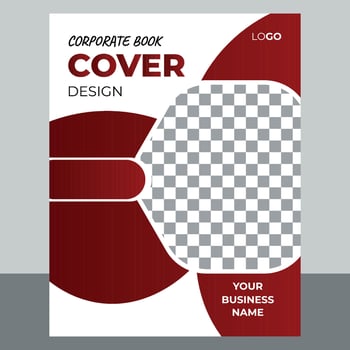 Modern Book Cover Design Template vector