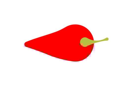 Chilli, Red Chili Illustration, Chili for clip art vector