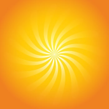 light beem transparency on orange color, sun light shine, sunlight graphic vector