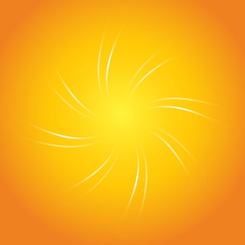 light beem transparency on orange for banner background vector