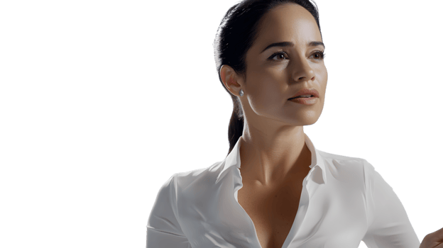 Professional Woman in White Shirt Business Corporate and Leadership Image png