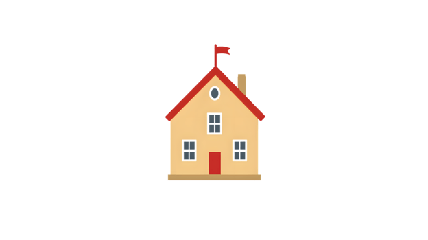 A cozy home with a red roof and flag perfect for family community and residential themes png
