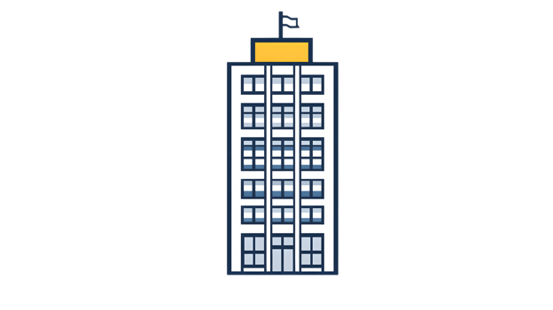 Highrise Building Modern Architecture Cityscape Illustration Office Tower Urban Design Ve png