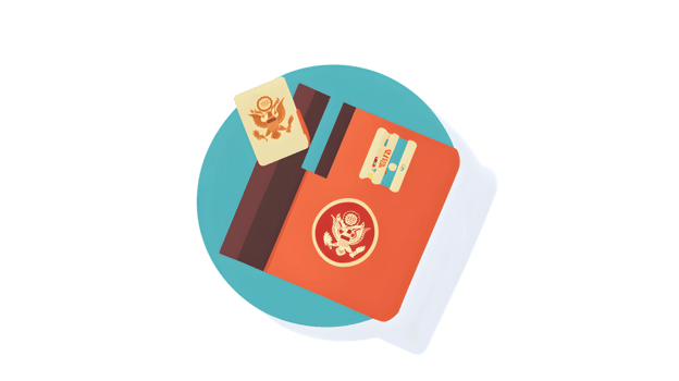 Travel Essentials Passport Credit Cards and Identification in a Secure Holder png