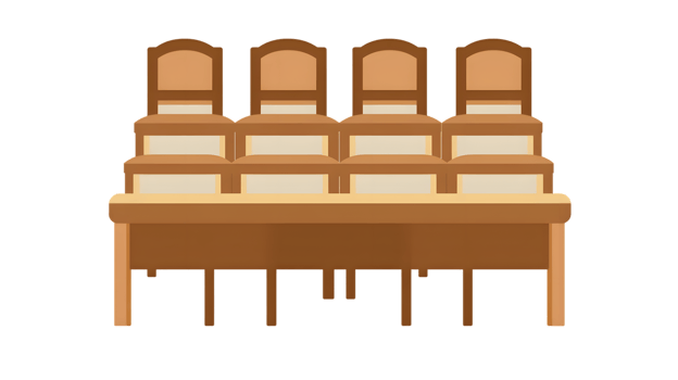 Wooden Theater Seating Arrangement for Cinema Auditorium or Event Spaces Ideal for Entertai png