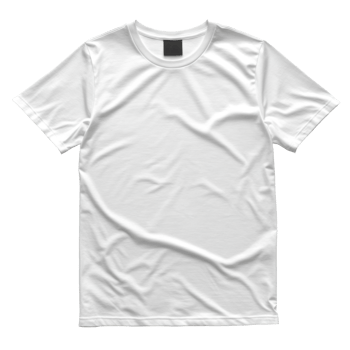 White t-shirt flat lay on transparent backdrop. Simple short sleeve shirt with tag. Clothing apparel template for design. Cotton fabric texture detail. png