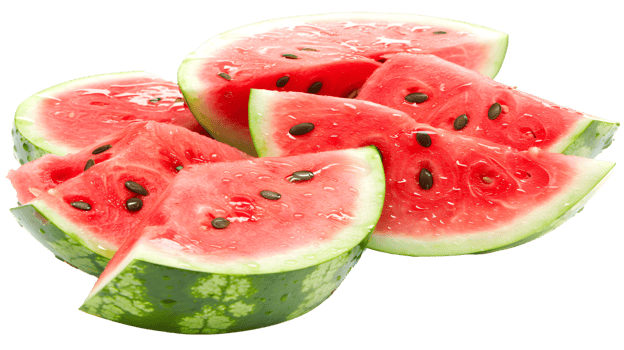 Watermelon slices juicy summer fruit refreshing dessert healthy snack red fruit food photo png