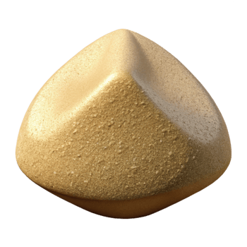 pristine victorian Close-up of a single grain of sand NO BACKGROUND with Transparent Background. authentic png