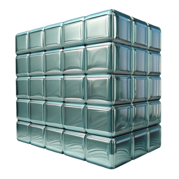 wonderful abstract Glass block wall section, textured pattern, NO BACKGROUND with Transparent Background. exclusive png