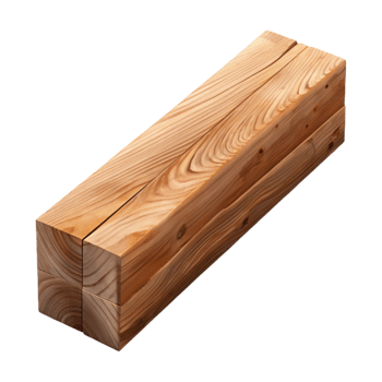 glorious surreal Wooden beam, reclaimed wood, NO BACKGROUND with Transparent Background. expertly shot png