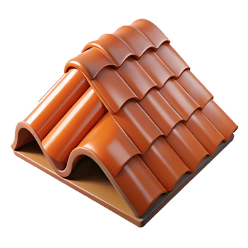 inspired gothic Roof tile NO BACKGROUND with Transparent Background. flawless png