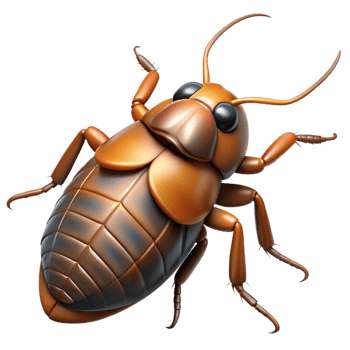 wonderful exemplary A hissing cockroach, NO BACKGROUND with Transparent Background. png