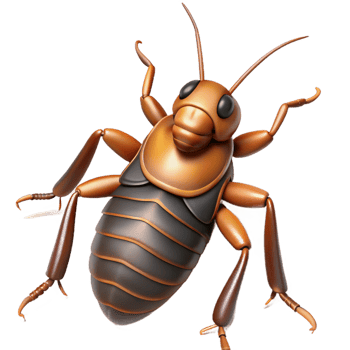 striking distinguished A hissing cockroach, NO BACKGROUND with Transparent Background. png