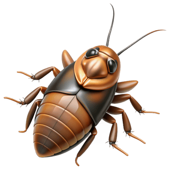 gorgeous elegant A hissing cockroach, NO BACKGROUND with Transparent Background. top-tier png