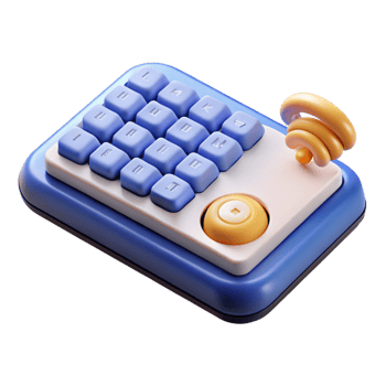 joyful serene Wireless keyboard, ergonomic design NO BACKGROUND with Transparent Background. top-tier png