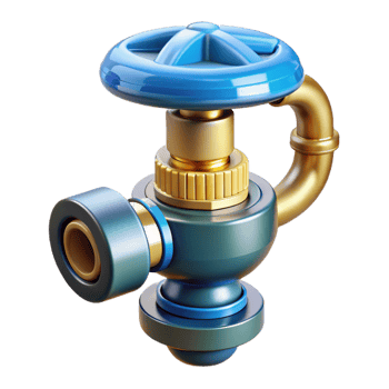 tranquil dramatic Sprinkler head NO BACKGROUND with Transparent Background. high resolution png