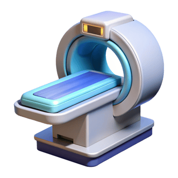 majestic unforgettable Advanced medical scanner with digital display NO BACKGROUND with Transparent Background. png