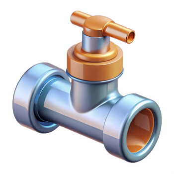 pristine dreamy impressionist Technical illustration of a plumbing fixture NO BACKGROUND with Transparent Background. masterfully captured png