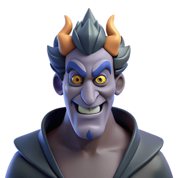hypnotic passionate geometric Hades, God of the Underworld, stern expression, NO BACKGROUND with Transparent Background. flawless png
