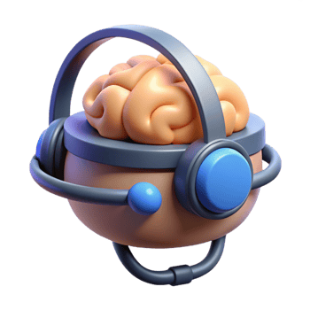 remarkable geometric A brain-computer interface headset. NO BACKGROUND with Transparent Background. fine detail png