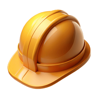 enchanting notable Construction worker helmet, hard hat, safety, NO BACKGROUND with Transparent Background. png