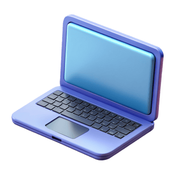 passionate magnificent Laptop computer, NO BACKGROUND with Transparent Background. flawless png