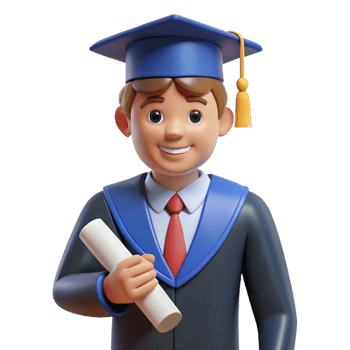 unforgettable vintage Graduate holding diploma NO BACKGROUND with Transparent Background. ultra HD png