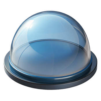 radiant industrial Skylight, dome-shaped, glass, NO BACKGROUND with Transparent Background. ultra HD png