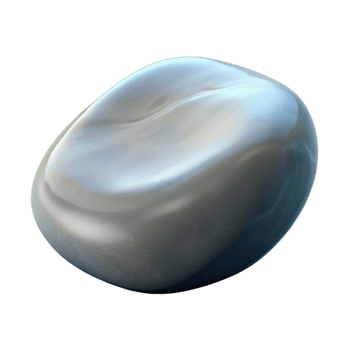exquisite industrial Smooth river stone NO BACKGROUND with Transparent Background. authentic png