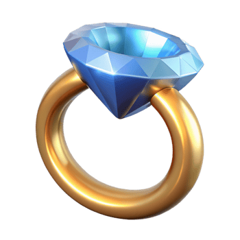 serene bold mid-century Diamond ring, sparkling, NO BACKGROUND with Transparent Background. fine detail png