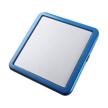 coveted avant-garde Tablet computer displaying a blank screen, NO BACKGROUND with Transparent Background. exclusive png