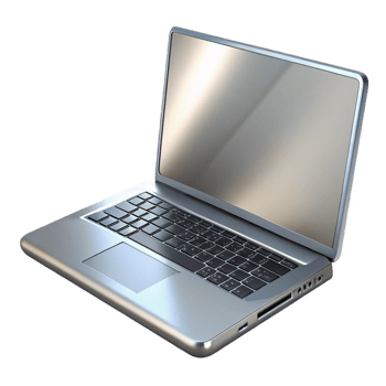 sought-after geometric A sleek, silver laptop computer, closed. NO BACKGROUND with Transparent Background. exclusive png