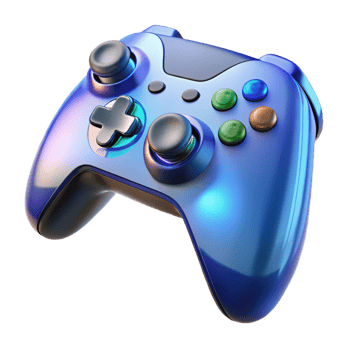 majestic energetic urban A gaming controller, Xbox style. NO BACKGROUND with Transparent Background. sharp png