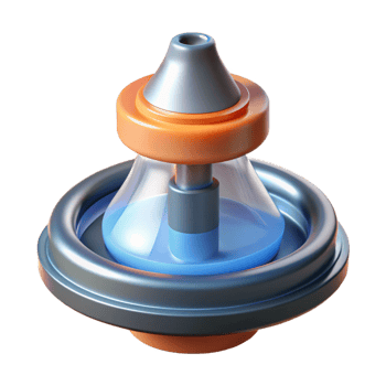 picturesque sought-after A 3D printer, nozzle detail. NO BACKGROUND with Transparent Background. png