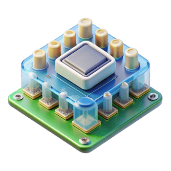 dazzling acclaimed A motherboard, computer component. NO BACKGROUND with Transparent Background. png
