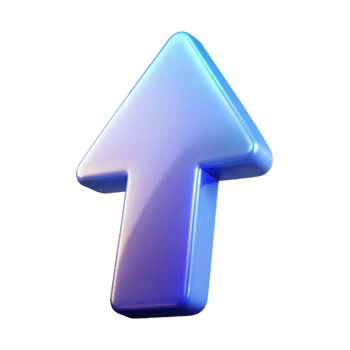 captivating classic A single, stylized arrow pointing upwards, made of light. NO BACKGROUND with Transparent Background. genuine png