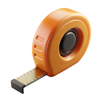 iconic coastal Measuring tape NO BACKGROUND with Transparent Background. luxury png