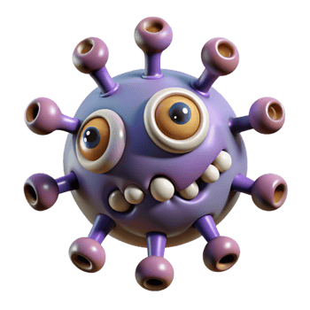 magnificent mysterious contemporary A fearsome beholder, with multiple eyes, NO BACKGROUND with Transparent Background. crisp png