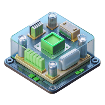 rare renaissance A computer motherboard. NO BACKGROUND with Transparent Background. flawless png
