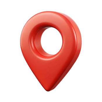 Glossy Map Pointer, 3D Navigation Pin, Location Symbol png