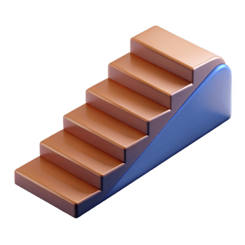 magnificent inspired Stair tread, horizontal part of a step NO BACKGROUND with Transparent Background. png