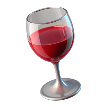 magnificent notable A glass of red wine, NO BACKGROUND with Transparent Background. png