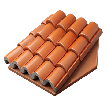 immaculate celebrated Roof tile clay shingle, NO BACKGROUND with Transparent Background. png