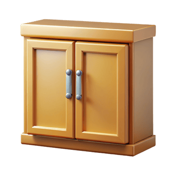mesmerizing baroque Kitchen cabinet shaker style door, NO BACKGROUND with Transparent Background. sharp png