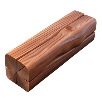 serene gothic Wooden beam, rustic, NO BACKGROUND with Transparent Background. fine detail png