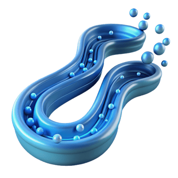 glorious nostalgic tropical A dynamic, flowing stream of binary code. NO BACKGROUND with Transparent Background. high resolution png