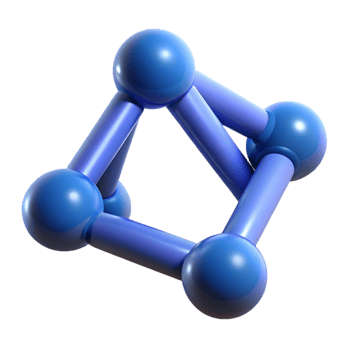 gorgeous mysterious modern A single, abstract shape representing connection. NO BACKGROUND with Transparent Background. impeccable png