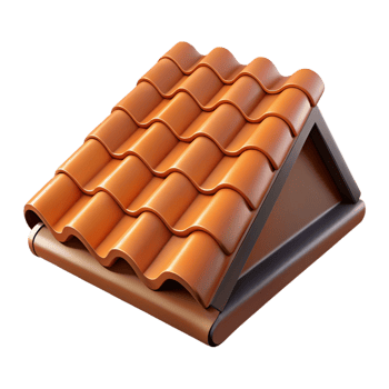 spectacular celebrated Roof shingle, asphalt or tile, protective covering. NO BACKGROUND with Transparent Background. png